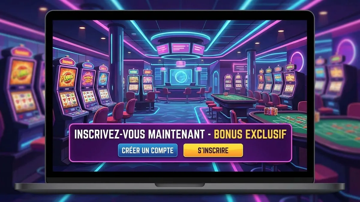 Inscription avec bonus